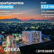 Departamentos en preventa en Monterrey